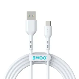 bwoo-kabel-bo-x172c-3a-cable-usb-a-do-usb-c-1m-bialy