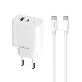 maxlife-ladowarka-sieciowa-pd-qc-mxtc-06-20ac-1x-usb-c-1x-usb-20w-biala-k