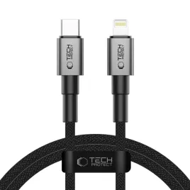 tech-protect-ultraboost-dna-lightning-cable-pd27w-3a-100cm-iron-grey