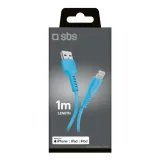 kabel-sbs-tecableusbip589a-usb-a-lightning-niebieski-stan-nowy