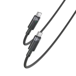 yesido-kabel-ca160-pleciony-typ-c-na-typ-c-pd-60w-12-metra-czarny