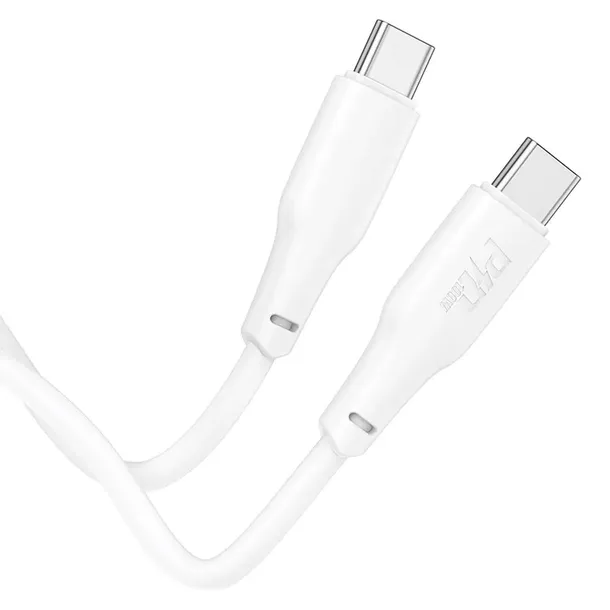 hoco-kabel-typ-c-do-typ-c-3a-100w-x93-1-m-bialy-stan-nowy