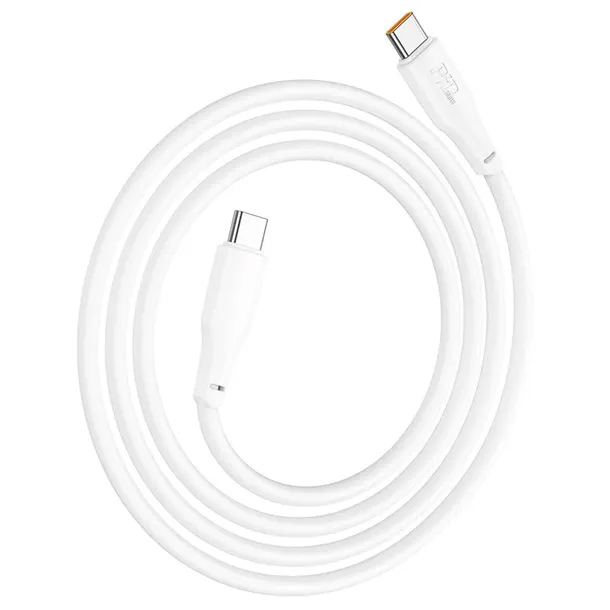 hoco-kabel-typ-c-do-typ-c-3a-100w-x93-1-m-bialy-stan-nowy