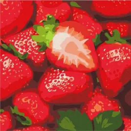 malowanie-po-numerach-soczysta-truskawka-25x25cm