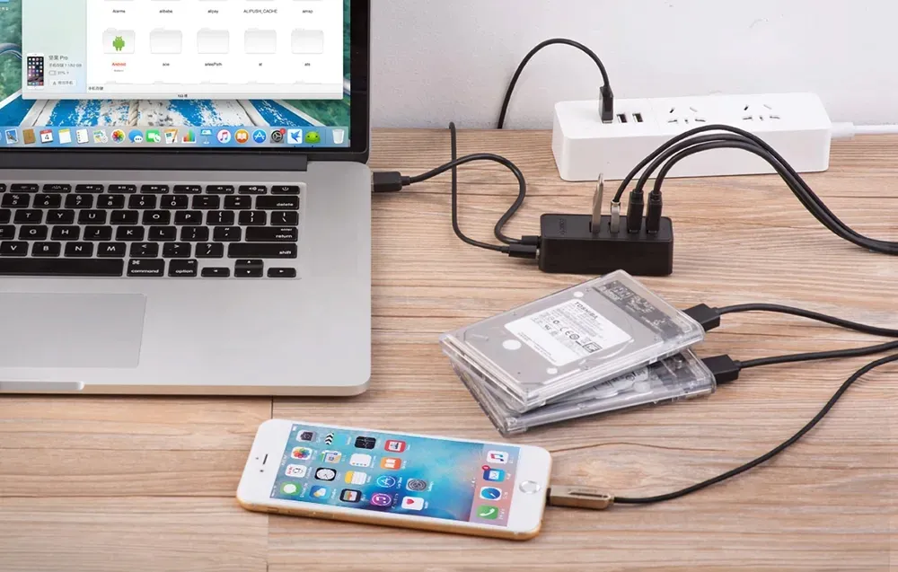 orico-hub-usb-a-4xusb-a-2-1-black