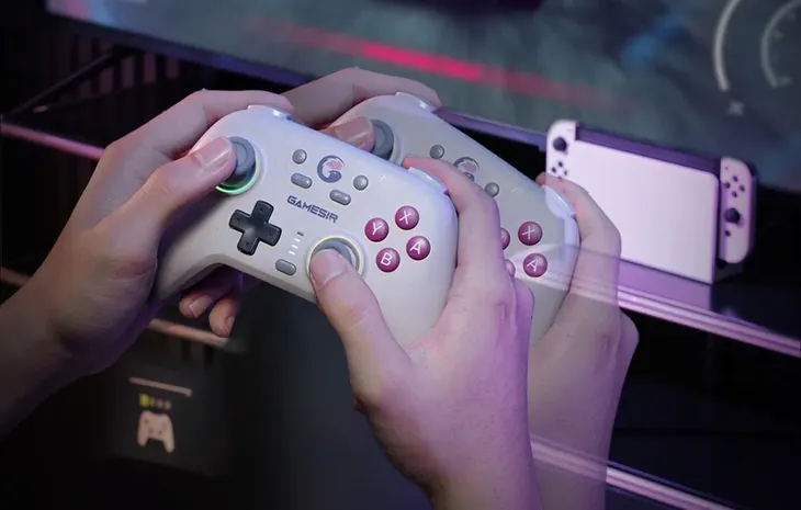 wireless-controler-gamesir-t4n-white-stan-nowy