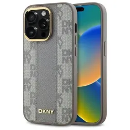 oryginalne-etui-iphone-14-pro-dkny-hardcase-leather-checkered-mono-pattern