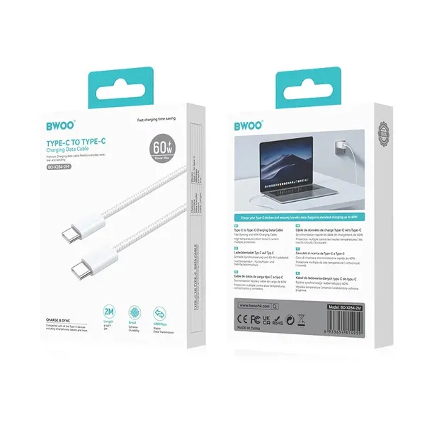 kabel-usb-c-60w-2-m-bwoo-stan-nowy