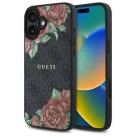 oryginalne-etui-iphone-16-guess-hardcase-4g-flowers-print-magsafe-guhmp16s