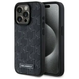 oryginalne-etui-iphone-15-pro-karl-lagerfeld-hardcase-leather-monogram-meta