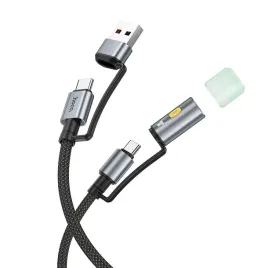 hoco-kabel-all-in-one-usb-a-typ-c-do-typ-c-led-light-3a-60w-u138-12-m