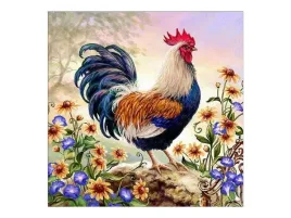 haft-diamentowy-obraz-mozaika-diamentowa-kolorowy-kogut-30x30cm