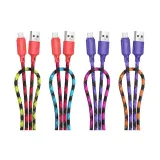 kabel-usb-a-do-micro-usb-hoco-24a-1-m-x116-gradient-fioletowy-konstrukcja-oplot