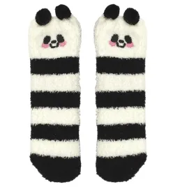 skarpety-pluszowe-panda-intesi-czarne-uniwersalne