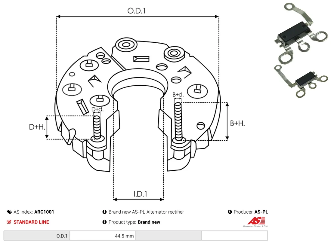 prostowniki-arc1001-delco-denso-as-pl-stan-nowy