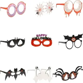 okulary-papierowe-przebranie-cosplay-halloween-zestaw-9-szt