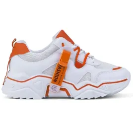 biale-buty-sportowe-damskie-na-platformie-sneakersy-plaskie-sznurowane