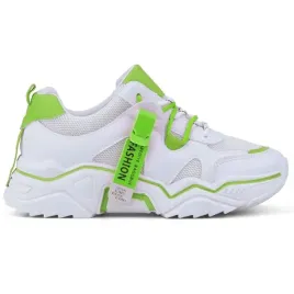 biale-buty-sportowe-damskie-na-platformie-sneakersy-plaskie-sznurowane