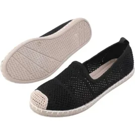 czarne-espadryle-damskie-azurowe-wsuwane-polbuty-plaskie-wkladka-ekoskora
