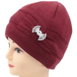 bordowe-czapki-damskie-zimowe-beanie-cieple-czapka-damska-zimowa-elegancka