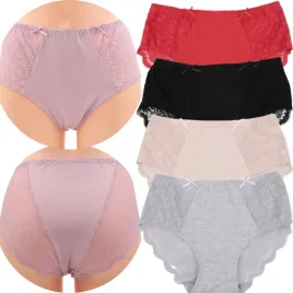 4x-majtki-damskie-bawelniane-figi-maxi-koronkowe-z-wysokim-stanem-r-3xl