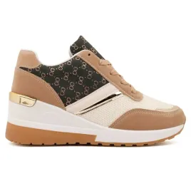buty-sportowe-damskie-sneakersy-na-koturnie-botki-camelowe-wygodne