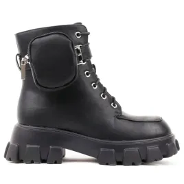 czarne-botki-damskie-trapery-ocieplane-buty-zimowe-platforma-suwaki