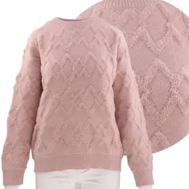 rozowy-sweter-damski-elegancki-cieply-damskie-swetry-dlugi-rekaw-klasyczne
