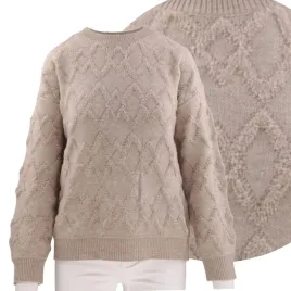 brazowy-sweter-damski-elegancki-cieply-damskie-swetry-dlugi-rekaw-klasyczne