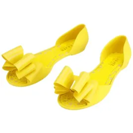 zolte-klapki-damskie-plaskie-balerinki-buty-meliski-gumowe-wygodne