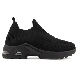 czarne-buty-sportowe-damskie-wsuwane-do-biegania-sneakersy-wygodne