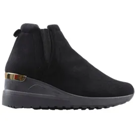botki-damskie-na-koturnie-buty-sportowe-sneakersy-wsuwane-czarne-wygodne