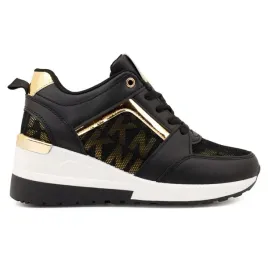 sneakersy-damskie-buty-sportowe-na-koturnie-czarno-zlote-wygodne