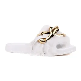klapki-buty-damskie-futrzane-kapcie-gumowe-biale