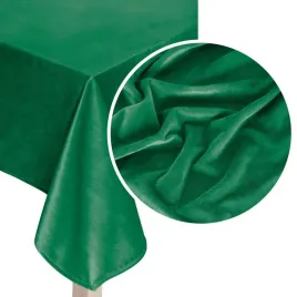 obrus-110x160-soft-zielony-butelkowy-welurowy