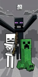 recznik-plazowy-70x140-minecraft-atak-tlumu-bawelniany-frotte-dzieciecy