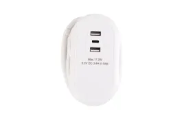 przedluzacz-kostka-hykker-1-gniazdo-2-x-usb-a-1-x-usb-c