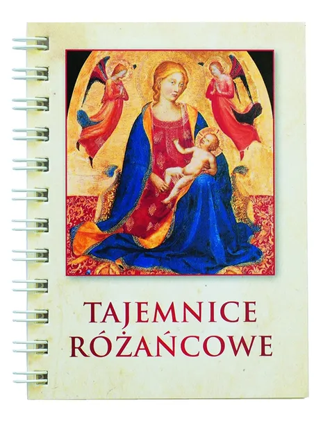 TAJEMNICE RÓŻAŃCOWE - KSIĄŻECZKA NA SPIRALI