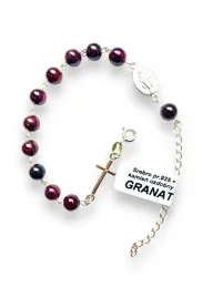 rozaniec-10-bransoletka-srebrna-granat