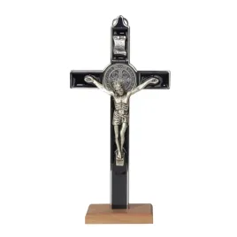 krzyz-sw-benedykta-20-cm-stojacy-czarny