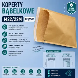 koperty-babelkowe-brazowe-m22-22m-50-szt-profesjonalne-pakowanie-do-temu-solidne-samoklejace-do-pakowania-ekologiczne-koperty-babelkowe-mocny-klej