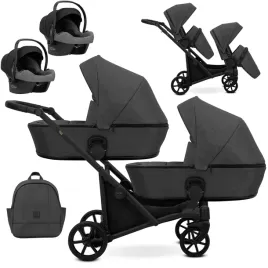 wozek-blizniaczy-kunert-brav-duo-3w1-czarna-rama-kolor-graphite
