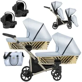 kunert-ivento-duo-glam-3w1-wozek-blizniaczy-premium-z-fotelikami-cosmo-