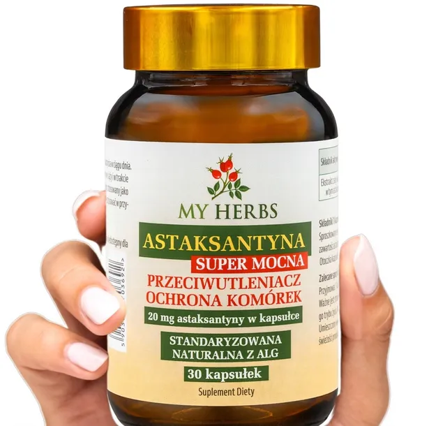 ASTAKSANTYNA SUPER MOCNA 20 MG STANDARYZOWANA – 30 KAPSUŁEK