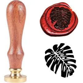 pieczec-stempel-do-wosku-laku-wzor-monstera-2