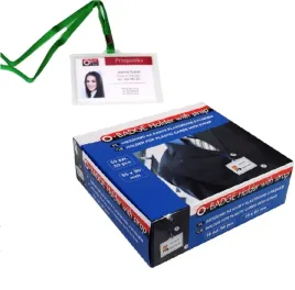 identyfikator-holder-z-tasma-zielona-50-sztuk