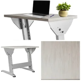 biurko-regulowane-695x50-cm-ergonomiczne-sosna-bielona-srebrny