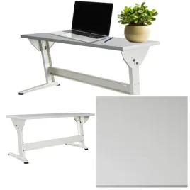biurko-dwuosobowe-130x50-cm-z-regulacja-wysokosci-popiel-bialy