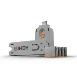 lindy-usb-port-blocker-pack-4-orange