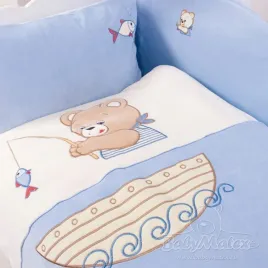 posciel-100x135-bears-misiaczki-niebieska-z-ochraniaczem-babymatex